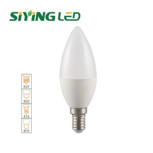 candle C37 E14 LED bulb