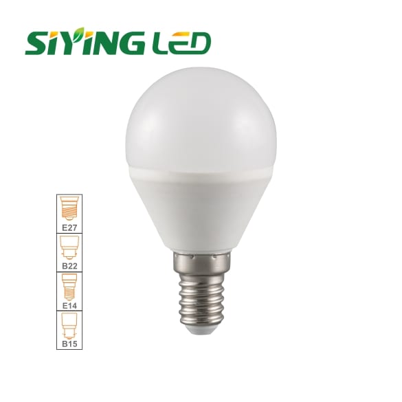 Factory supplied China G45 3W E27 Indoor Lighting LED Lamp Energy Saving Bulb Featured Image
