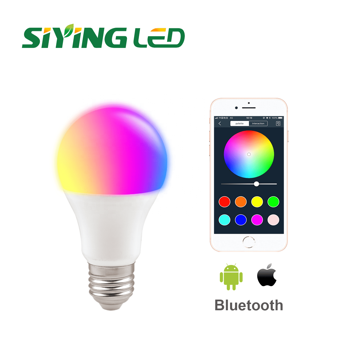 Prepainted Corrugated Sheet Motion Sensor Led Bulkhead - Bluetooth LED bulb SYBTB RGB+W dimmable – Siying